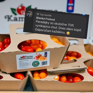 Ochutnajte, ako majú naozaj chutiť paradajky 🍅 Okrem červených Hranáčikov od @farma_kamenicany u nás po novom nájdete aj...